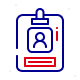 Pictogramme représentant une pièce d'identité